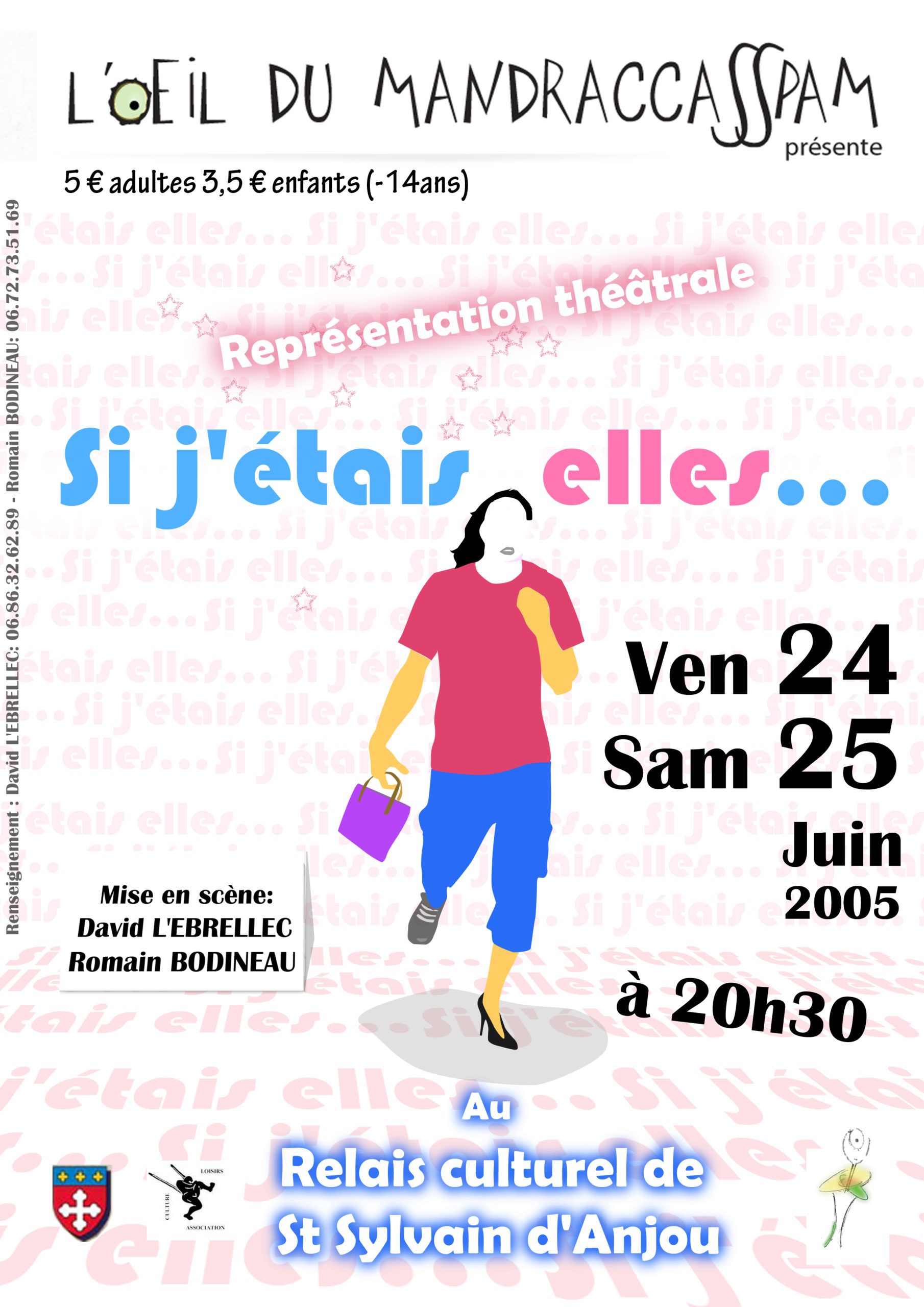 Affiche Si j’étais elles…